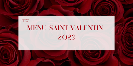 Menu Saint-Valentin 2023